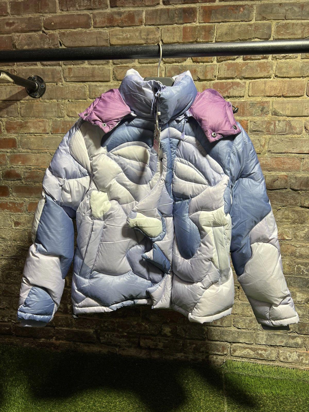 KidSuper Blue Kissing Puffer Sz. S