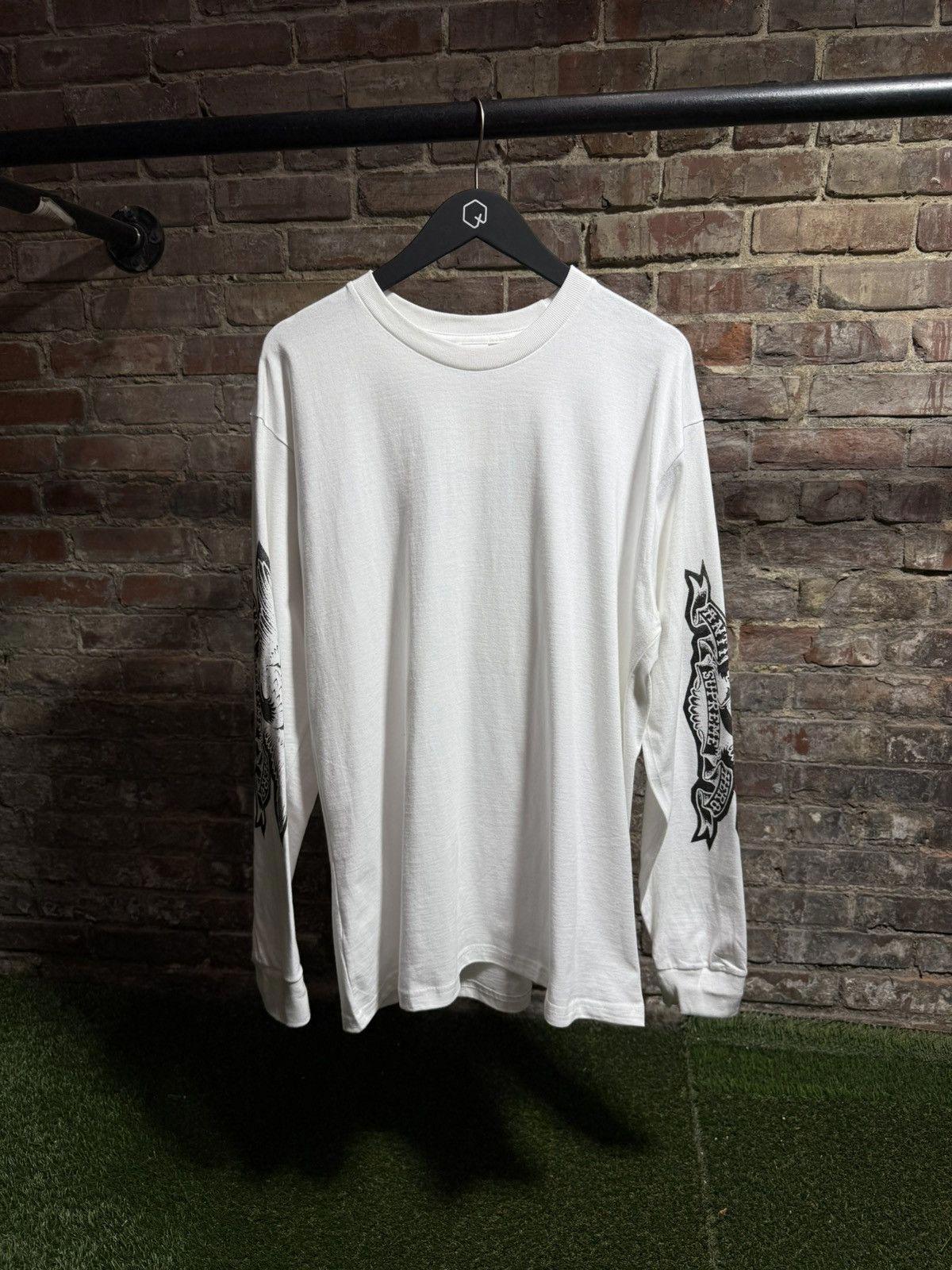 Supreme Antihero Eagle L/S White Sz. L