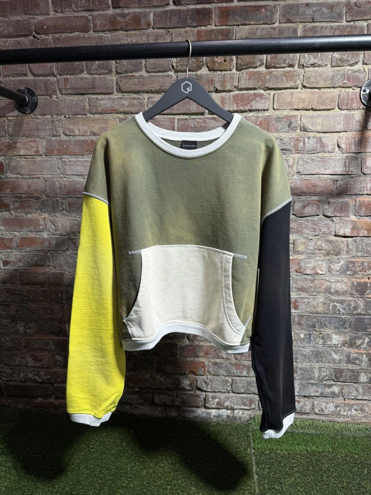 Gv Gallery Color Block Crewneck Sz. M