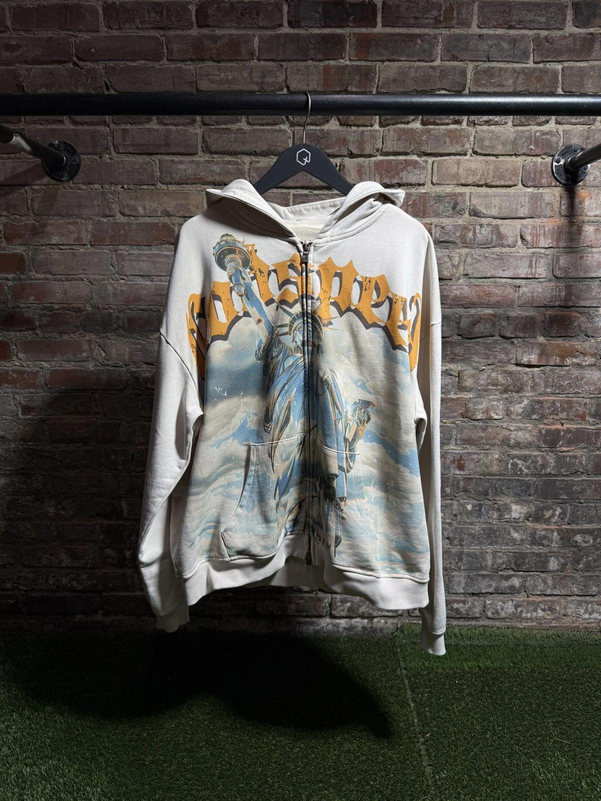 Godpseed Statue of Liberty Zip-Up Sz. L