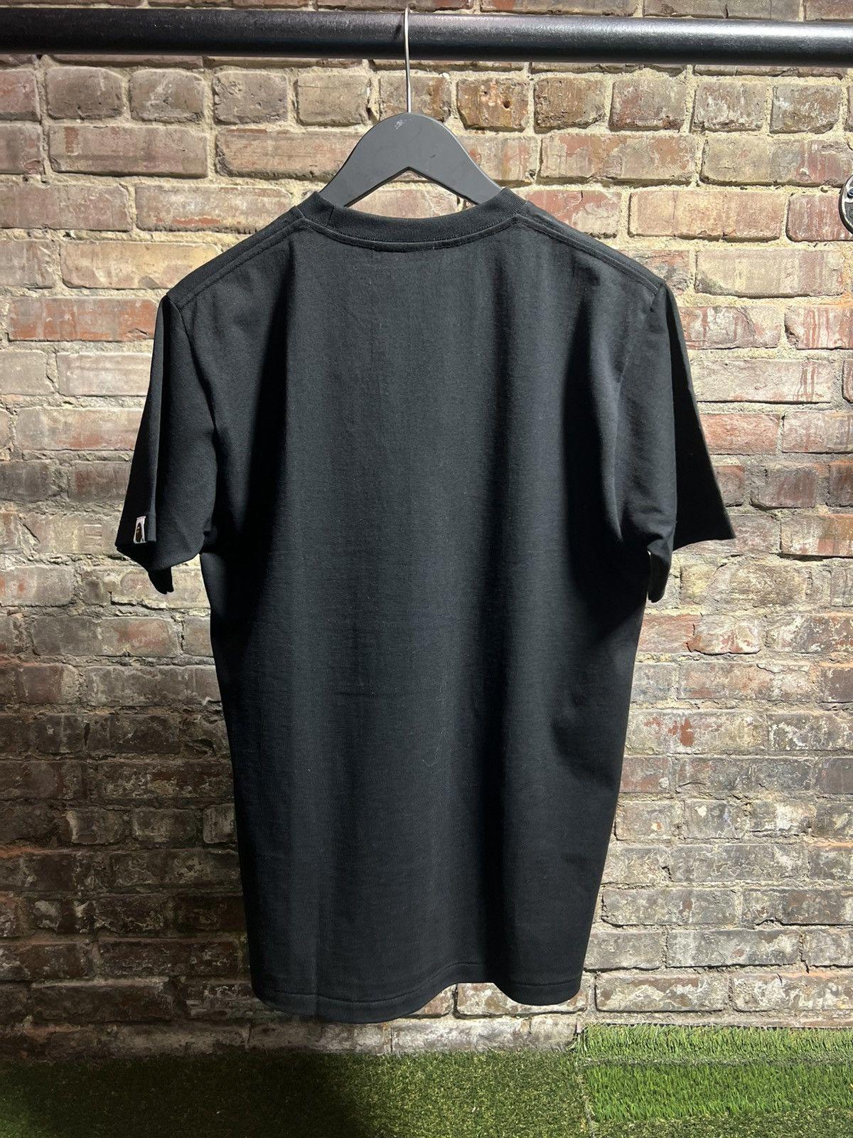 Bape Plaid Shark Head Tee Sz. M