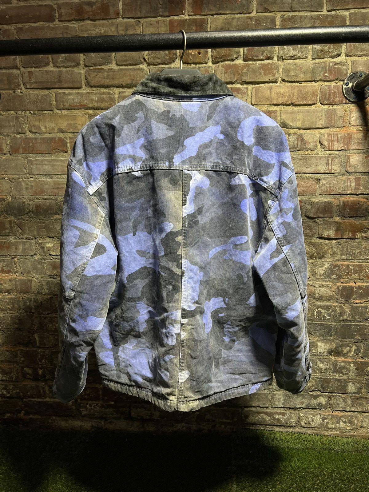 Stussy Blue Camo Workwear Jacket Sz. M