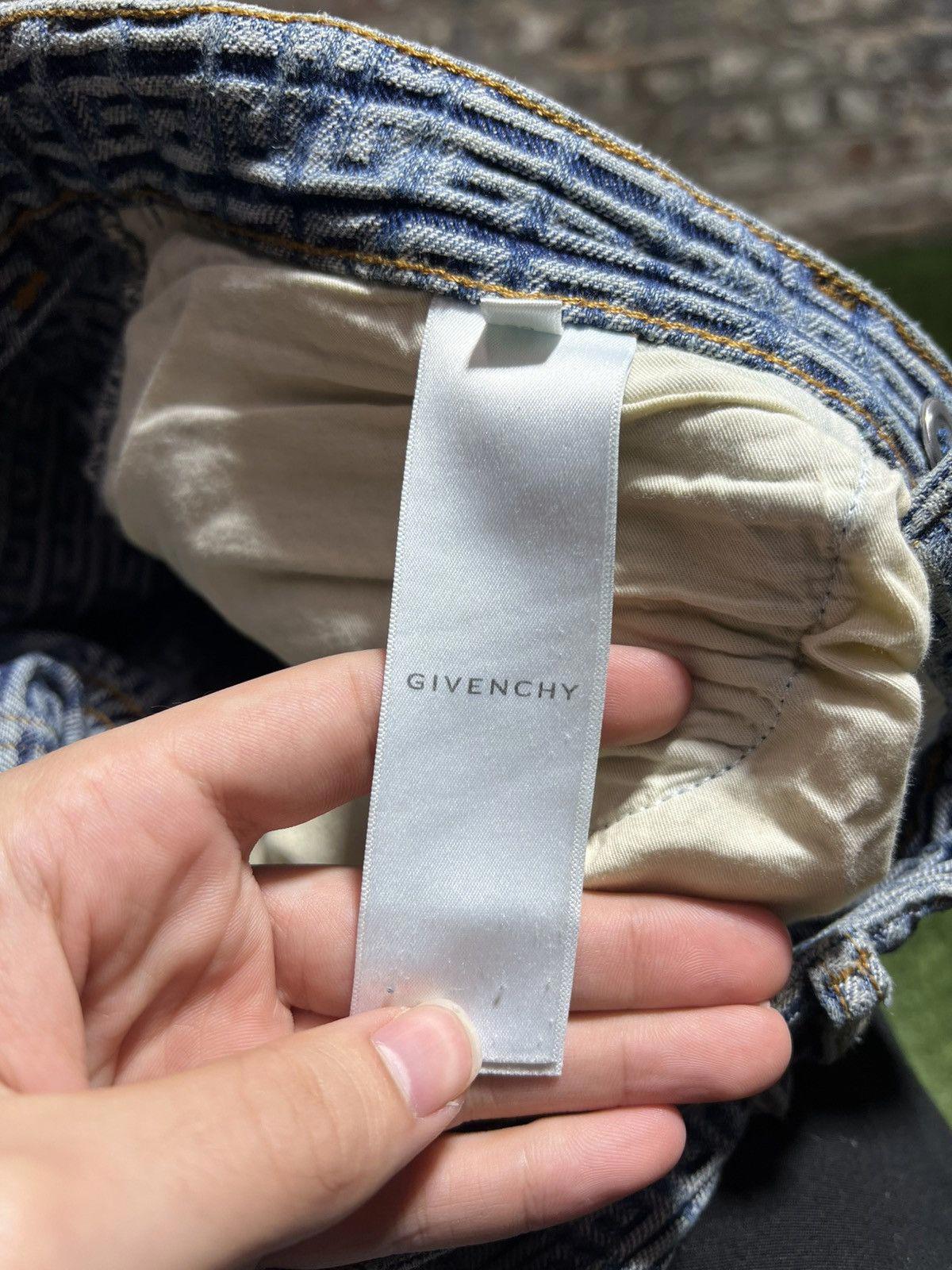 Givenchy 4G Jacquard Denim Jeans Sz. 33