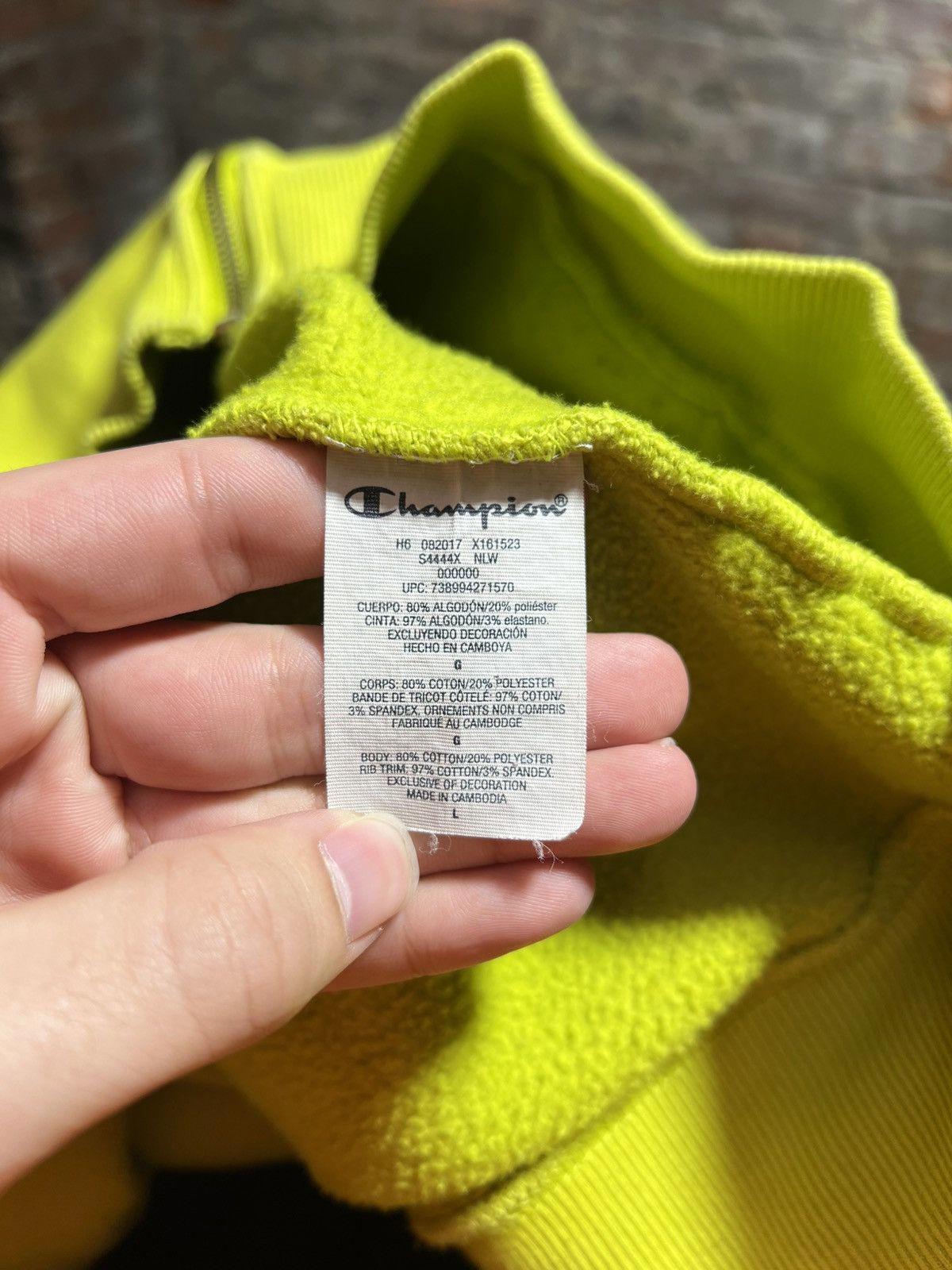 Supreme x Champion Hood Logo Neon Zip-Up Sz. XL