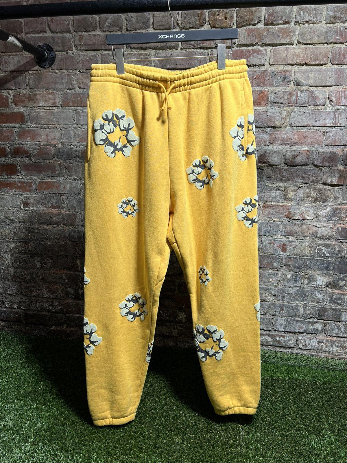 CPFM x Denim Tears Yellow Sweatpants Sz. XXL