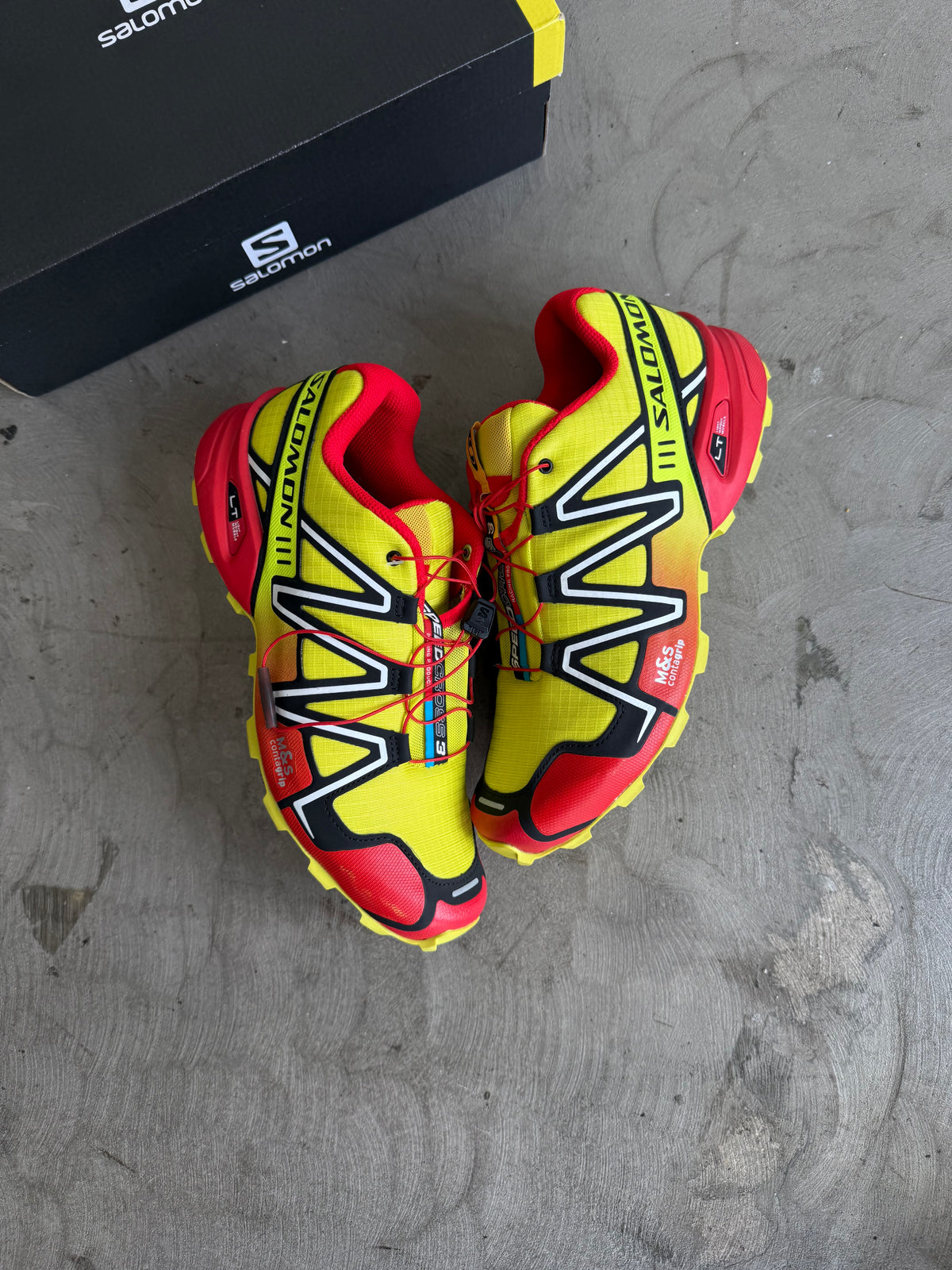 Salomon XT-4 Yellow/Red Sz. 11