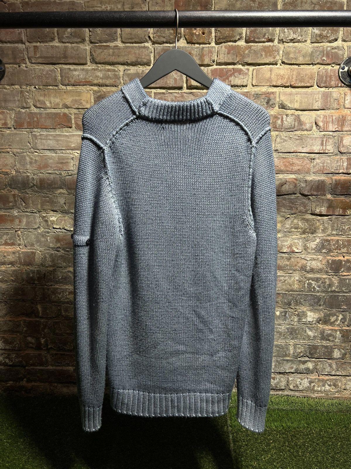 Stone Island Blue Pullover Knitted Sweater Sz. L