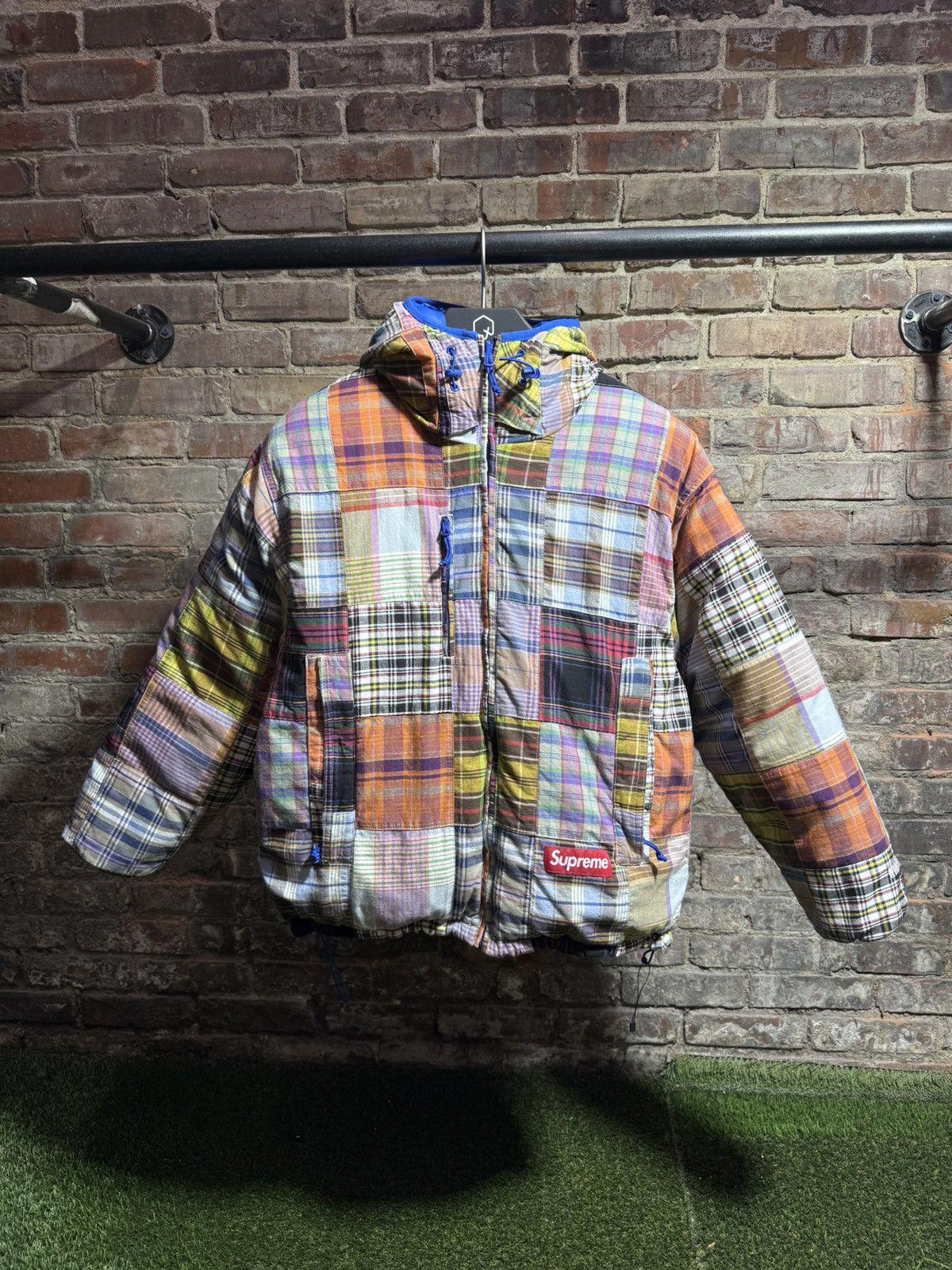 Supreme Madras Reversible Puffer Jacket Sz. S