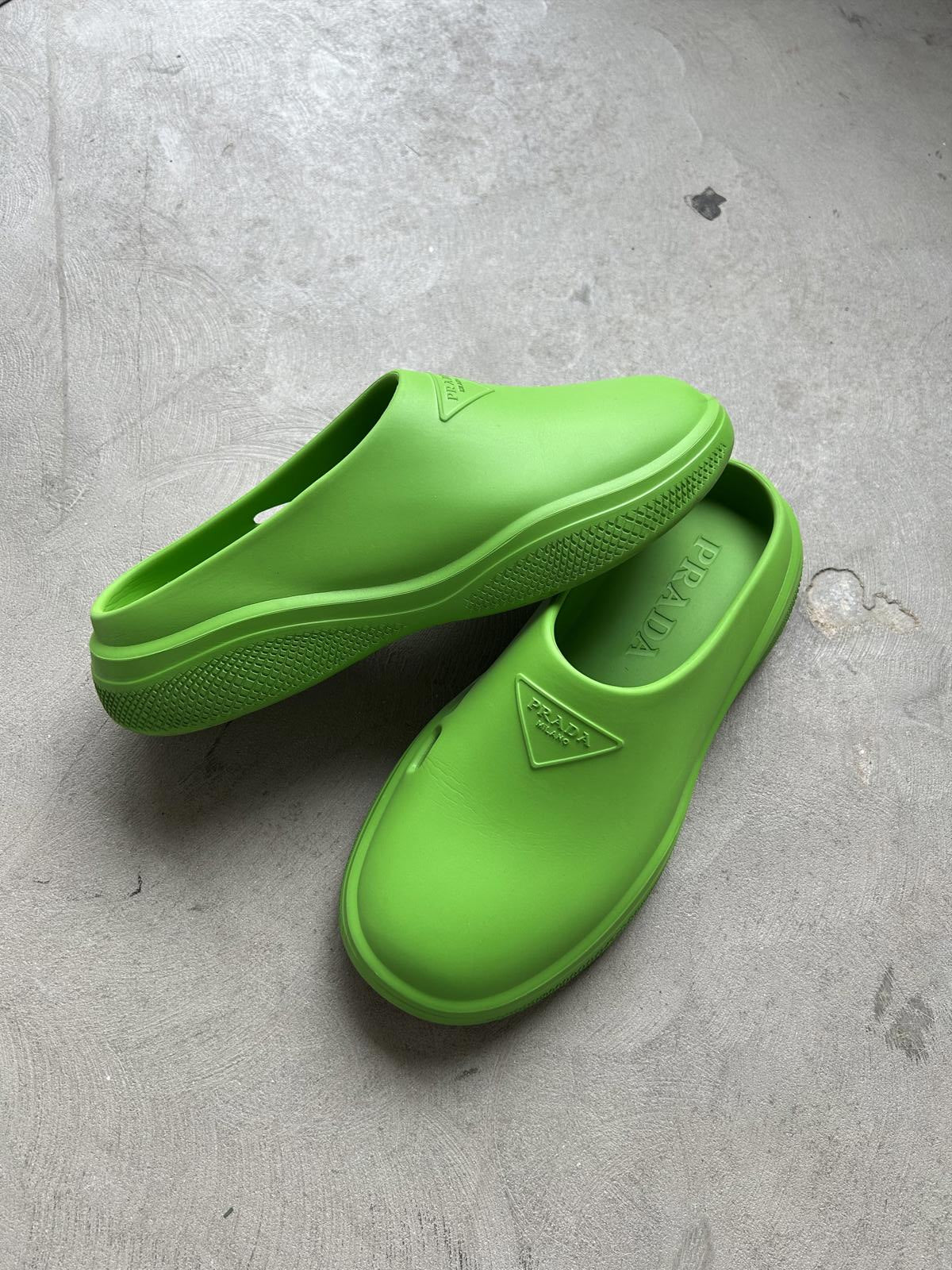 Prada Rubber Mule Sz. 41