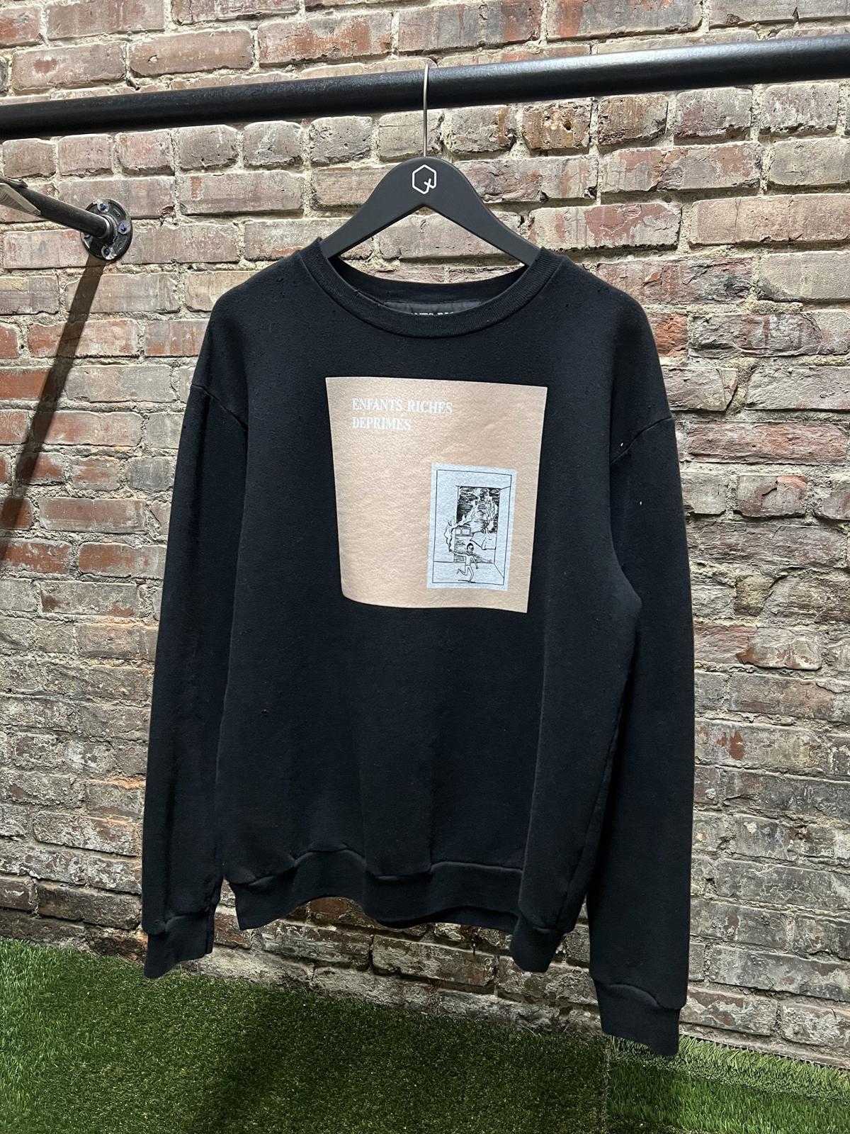 Enfants Riches Deprimes S/S '14 Distressed Flame Crewneck