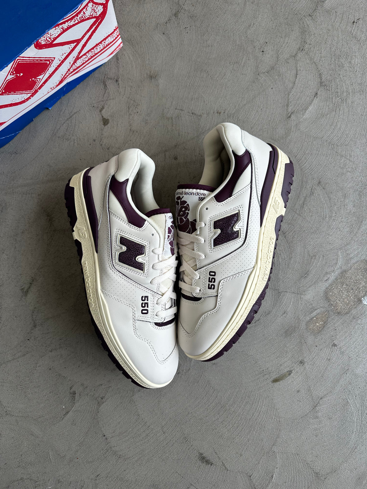 New Balance 550 Aime Leon Dore Purple Sz. 12
