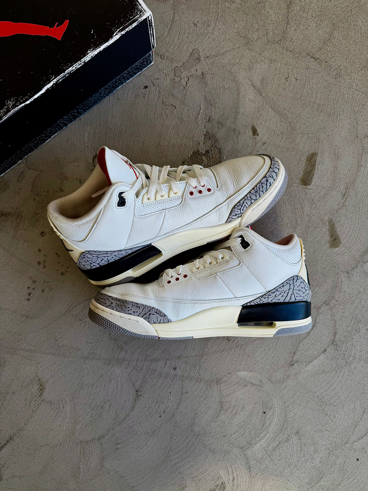 Jordan 3 Reimagined White Cement Sz. 12