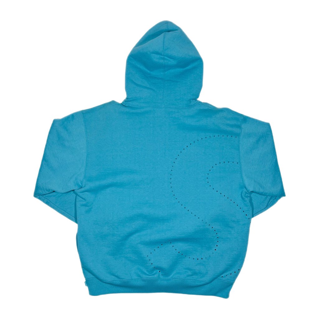 Supreme Laser Cut S Logo Hoodie Teal Sz. XL