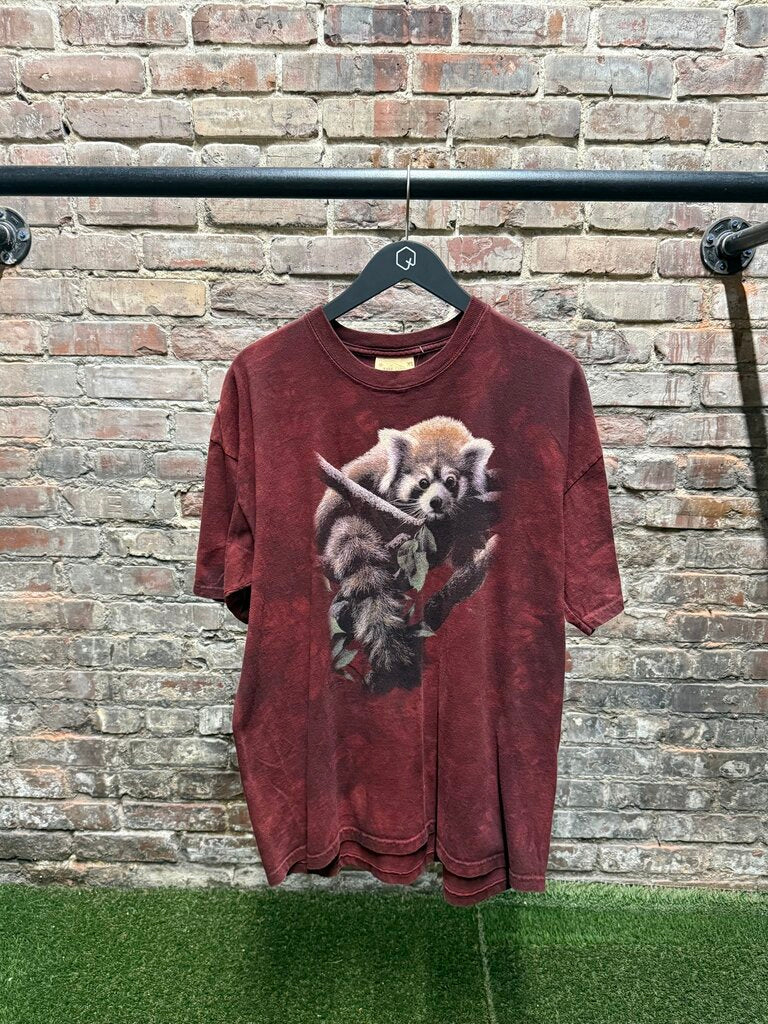 The Mountains Red Panda Tee Sz.XL