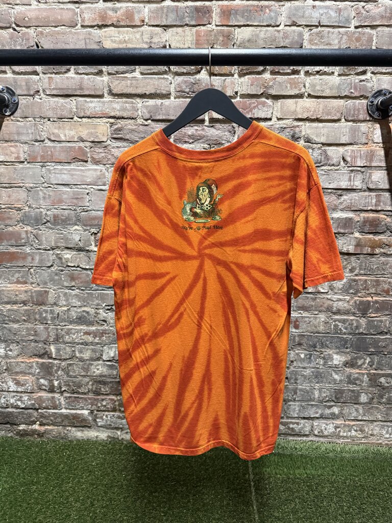 Alice in Wonderland Orange Tie Dye Sz.L/XL