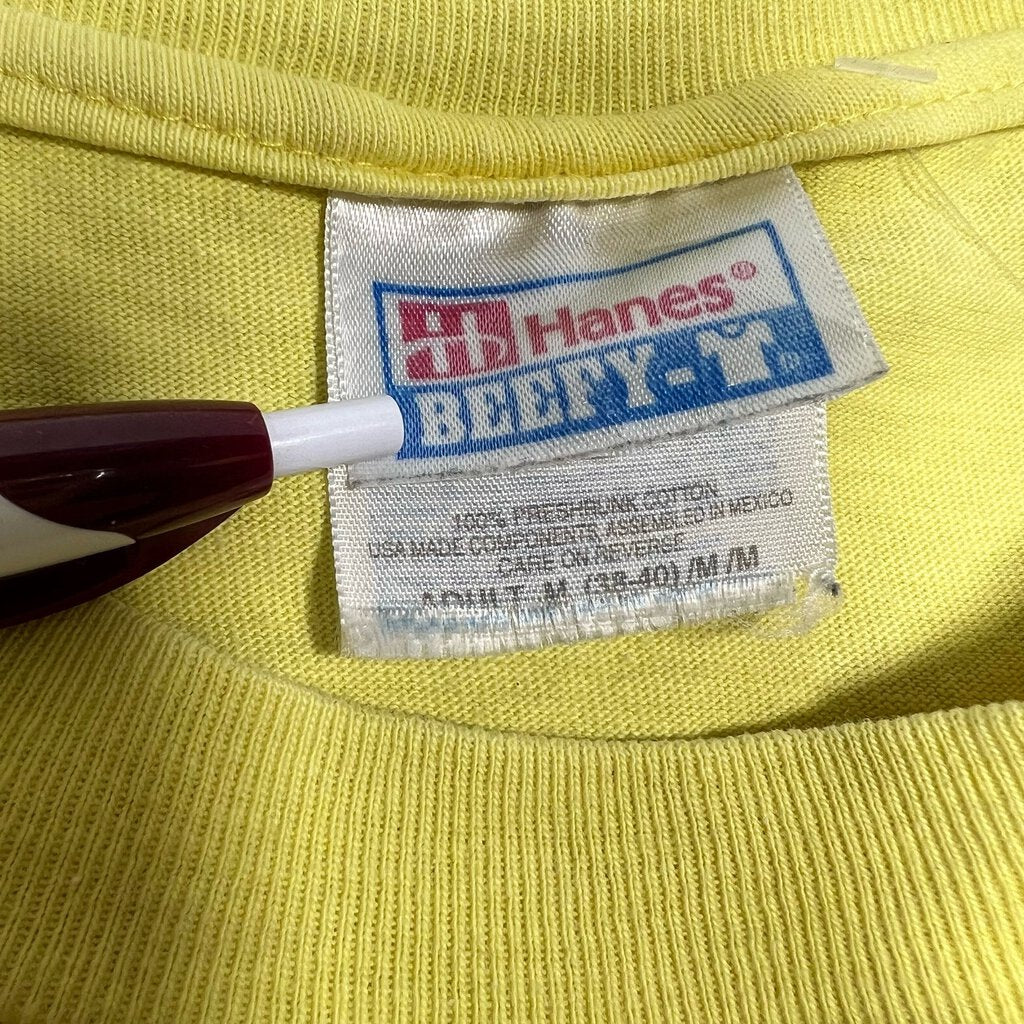 Bounty Hunter Logo Yellow Tee Sz. M