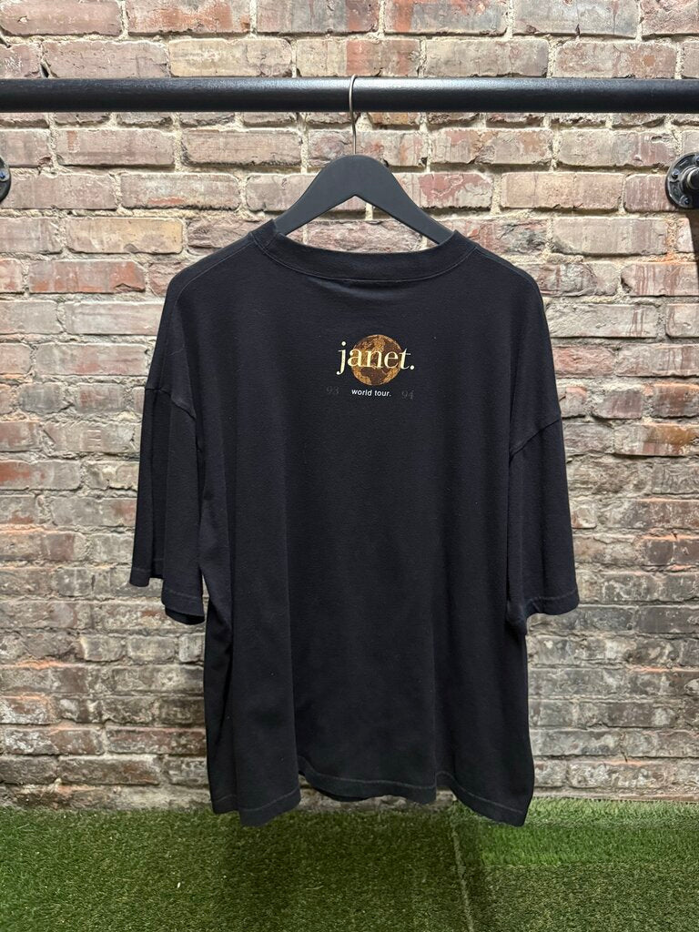 1993 World Tour Janet Jackson Tee Sz. XL