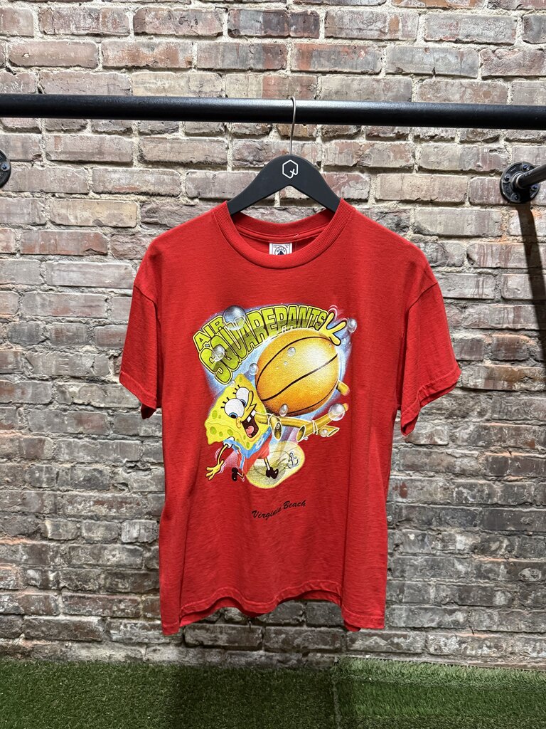 1998 SpongeBob Face Tee Sz. Y-XL