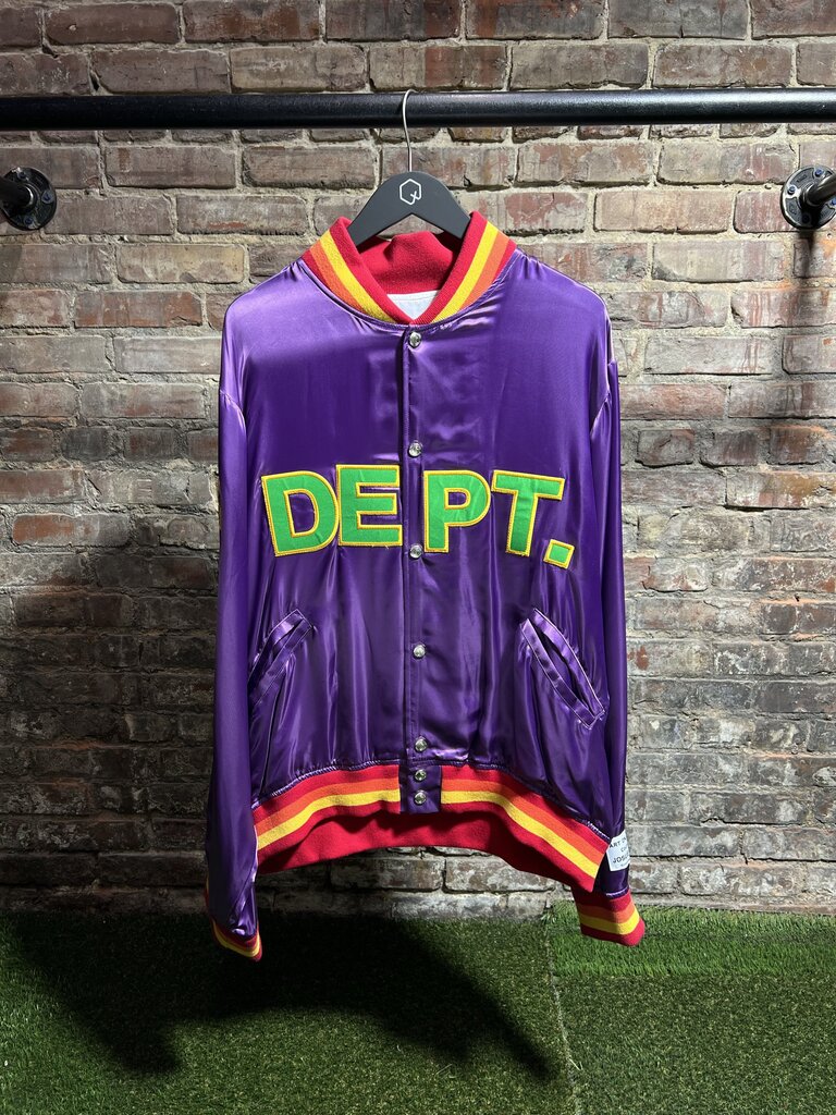 Gallery Dept. MVP Satin Jacket Purple Sz. XXL