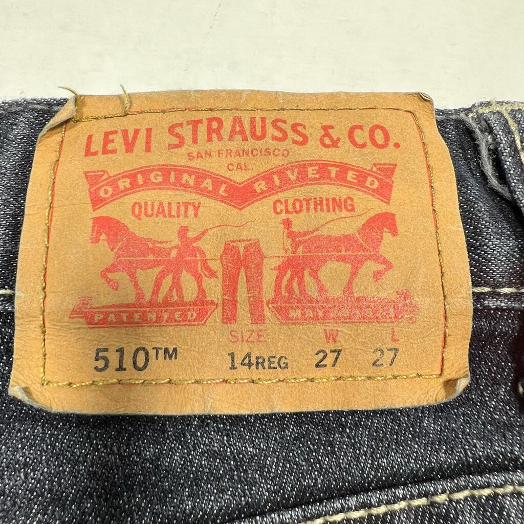 Vintage Y2K Levi's 510 Skinny Jeans Blue Sz. 27