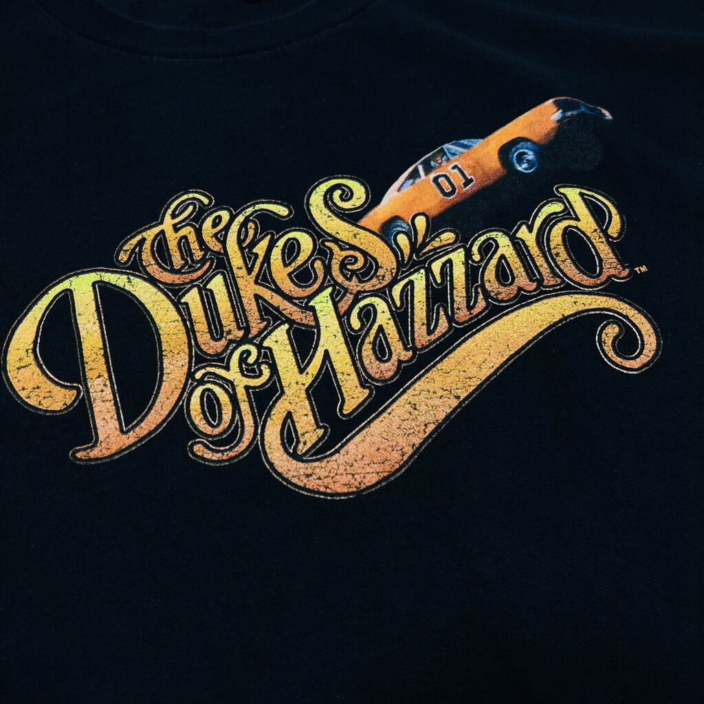 Vintage Dukes Of Hazard Tee Black Sz. L