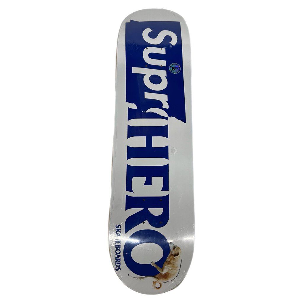 Anti Hero x Supreme Dog Skate Deck White