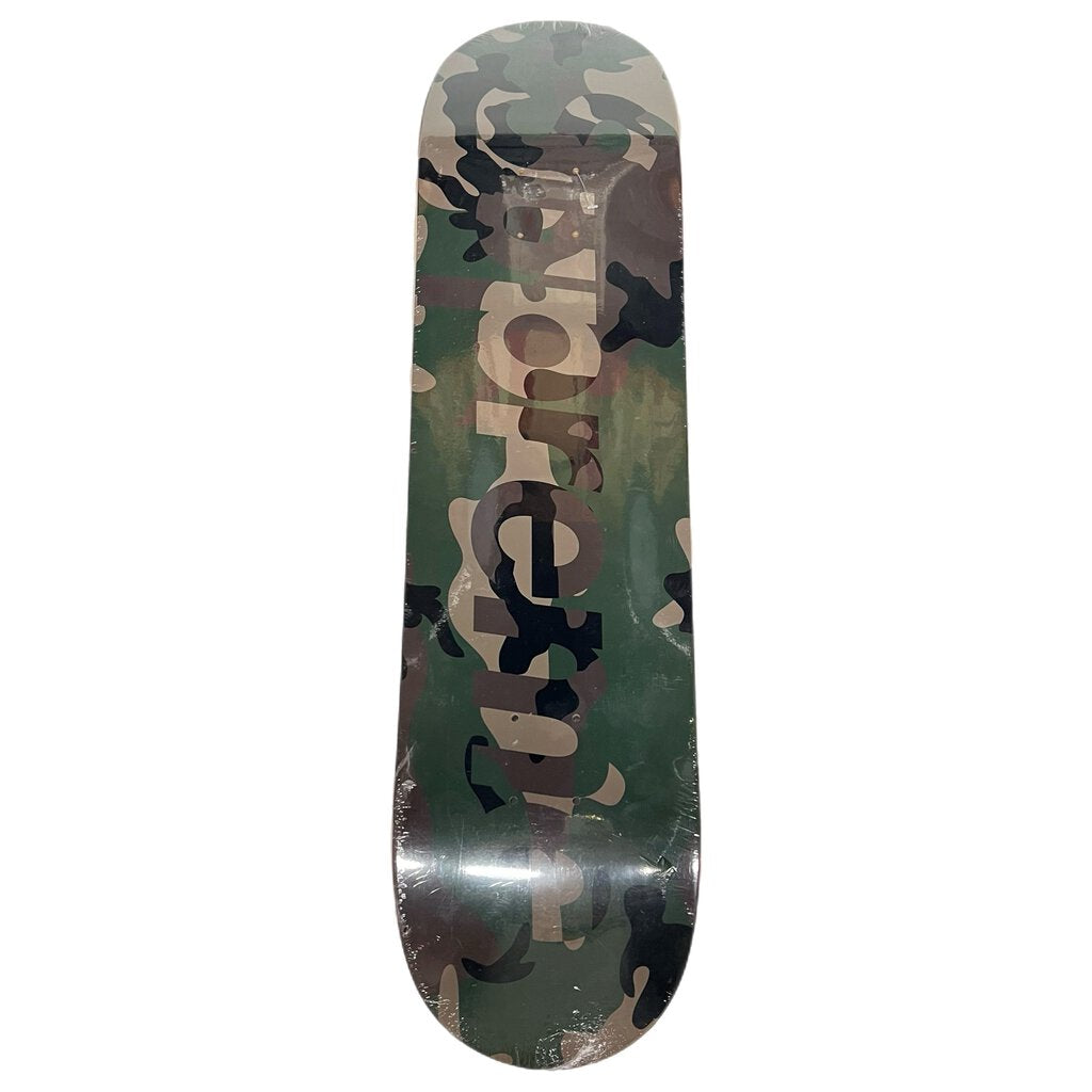 Supreme Camo Logo Skate Deck