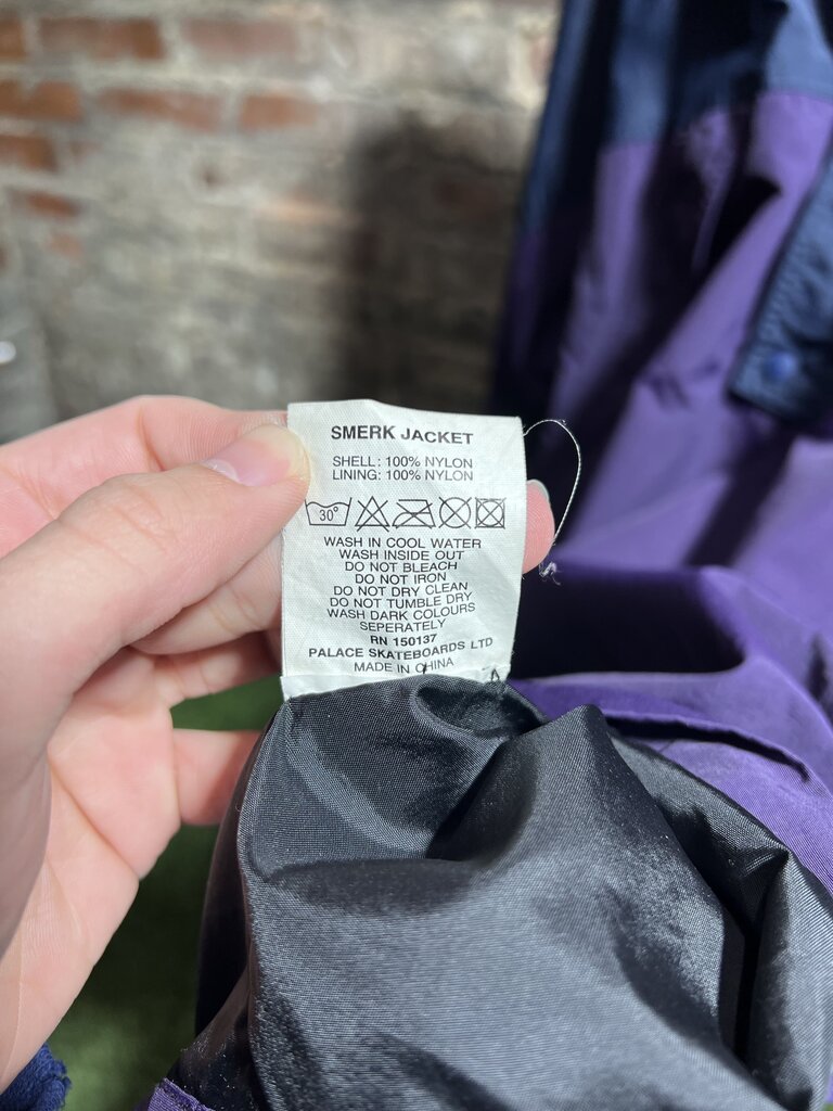 Palace Smerk Jacket Navy/Purple Sz. XXL