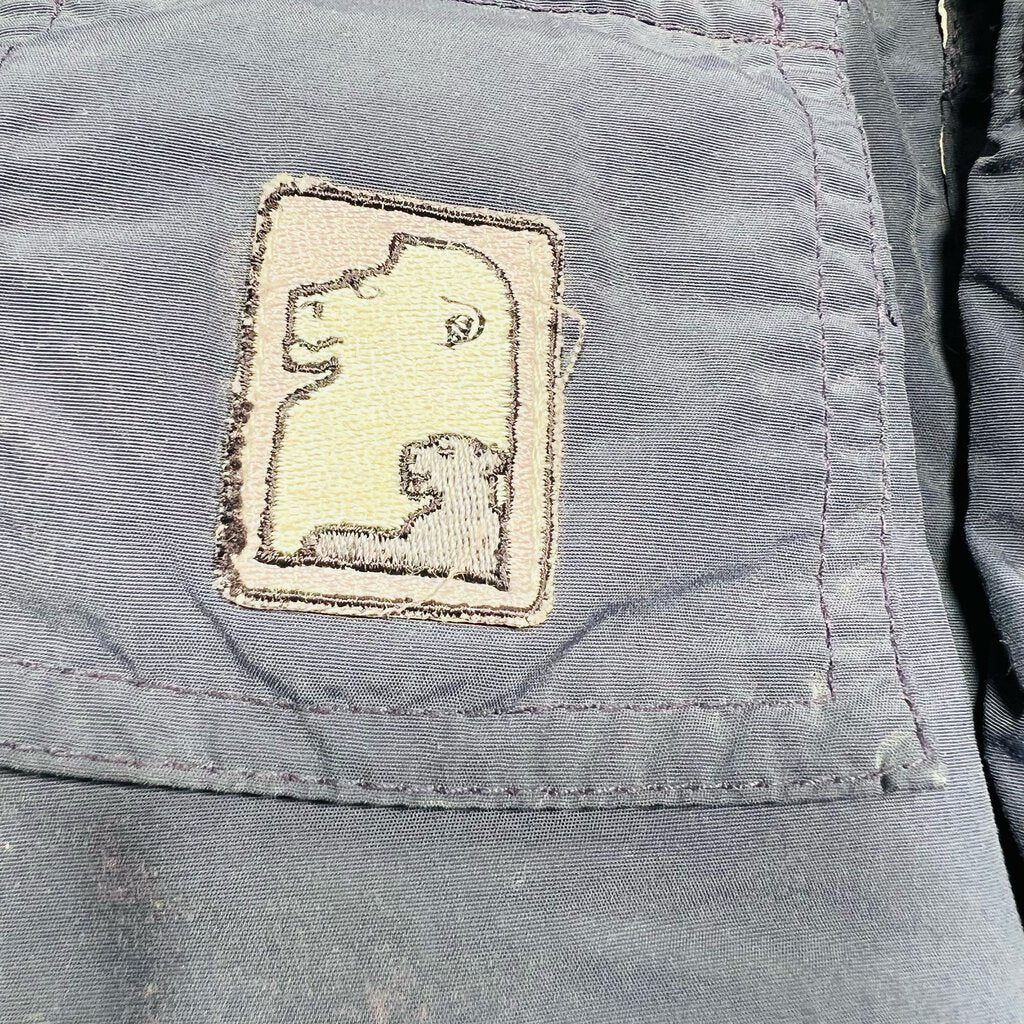 Vintage Multi Pocket Cargo Jacket Navy Sz. L