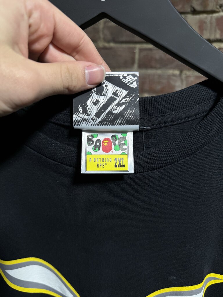 BAPE Shadow Ape Tee Black Sz. XXL