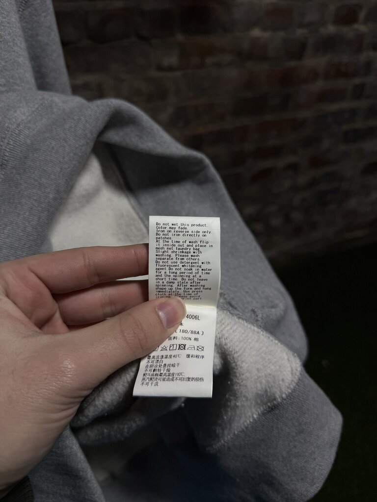 BAPE Green Sharkhead Hoodie Grey Sz. XL