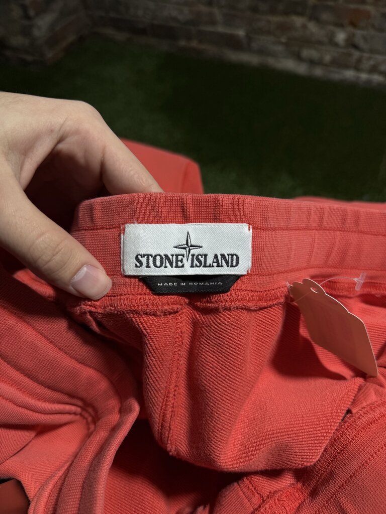 Stone Island Pocket Patch Joggers Salmon Sz. XXL