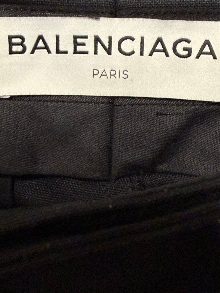 Balenciaga BB Nylon Trousers Black Sz. 32
