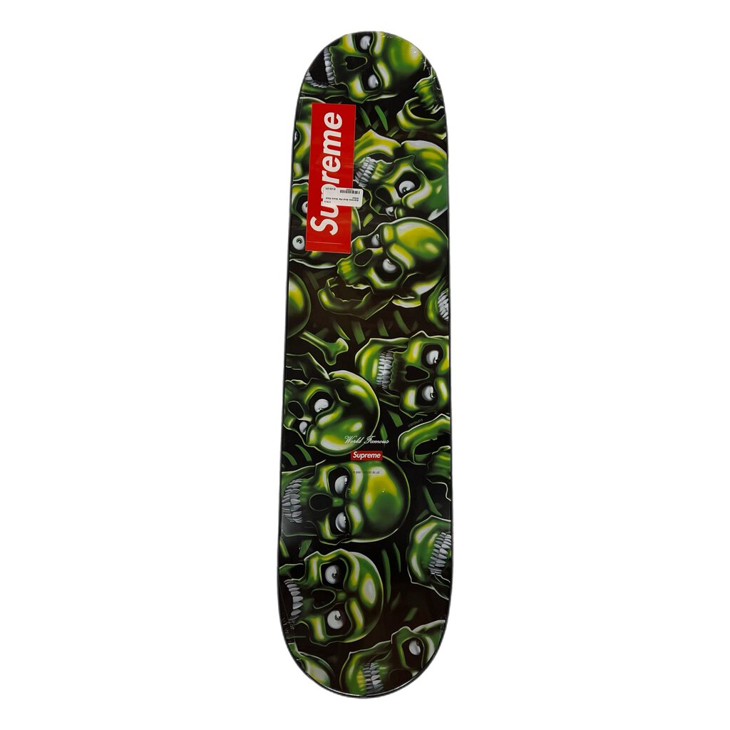 Supreme Skull Pile Skate Deck Green
