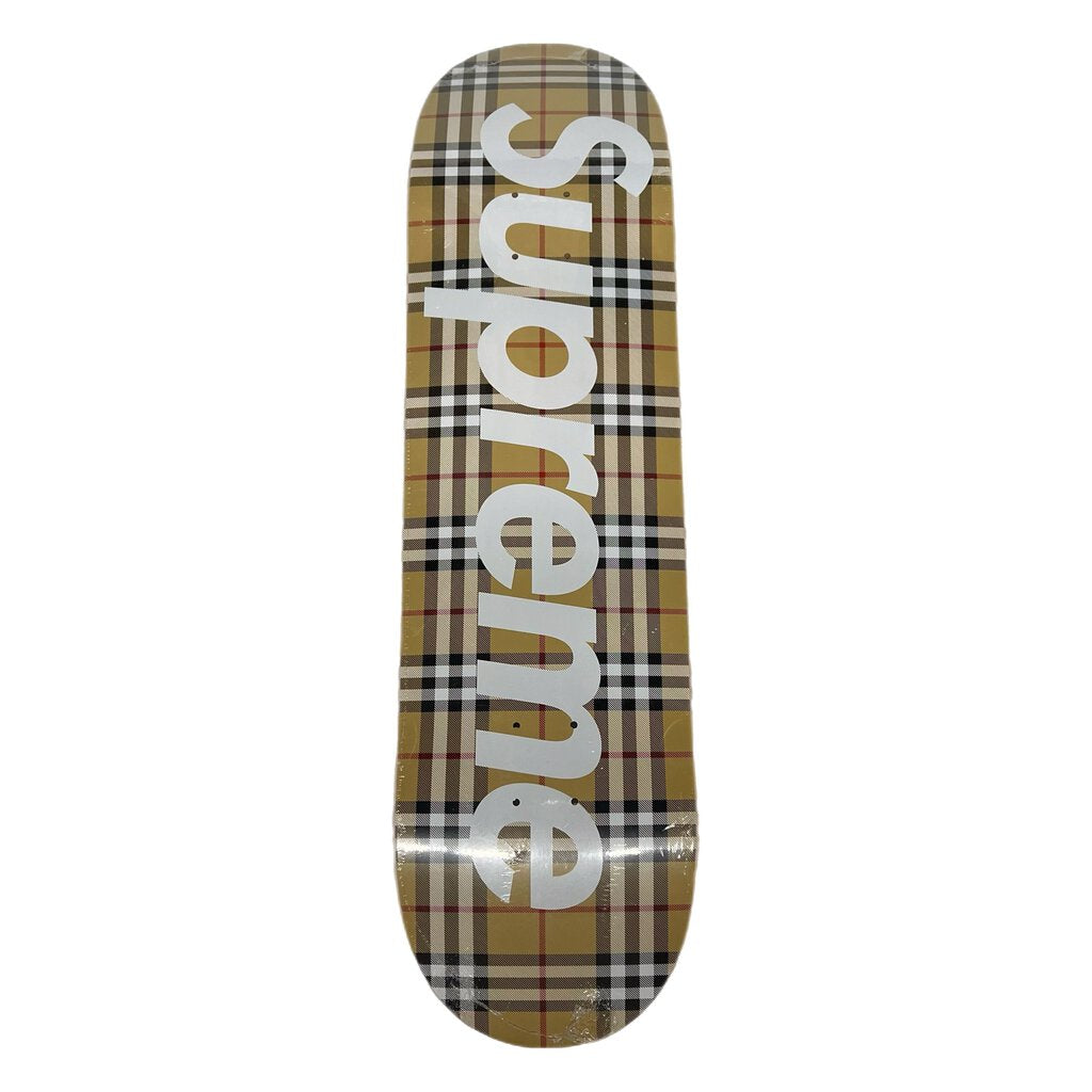 Supreme Burberry Skate Deck