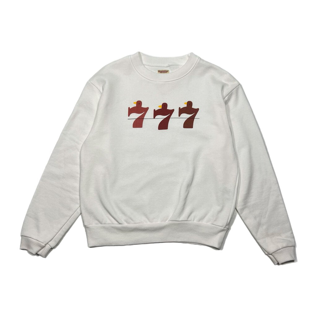 Kapital 777 Crewneck White Sz. 1
