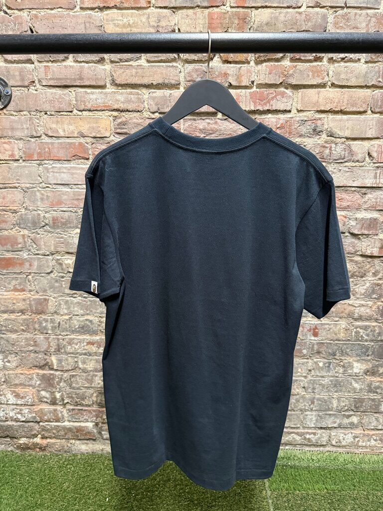 BAPE Color Camo Purple Shark Black Sz. L
