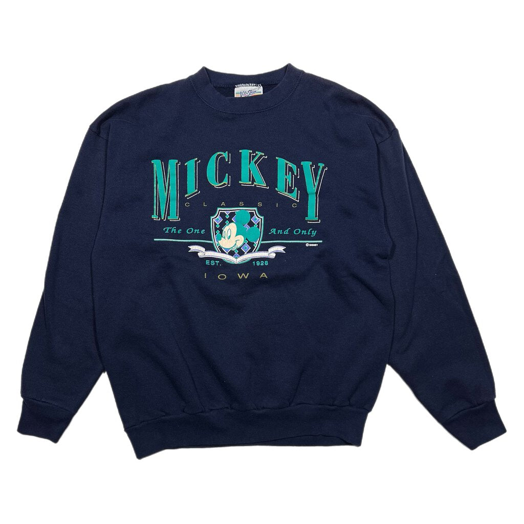 Vintage Disney Iowa Crewneck Blue Sz. L