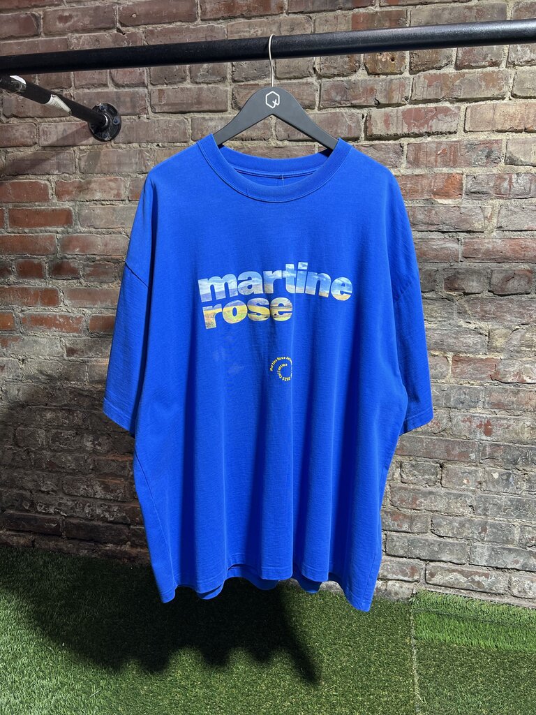 Martine Rose Goodside Tee Blue Sz. XL