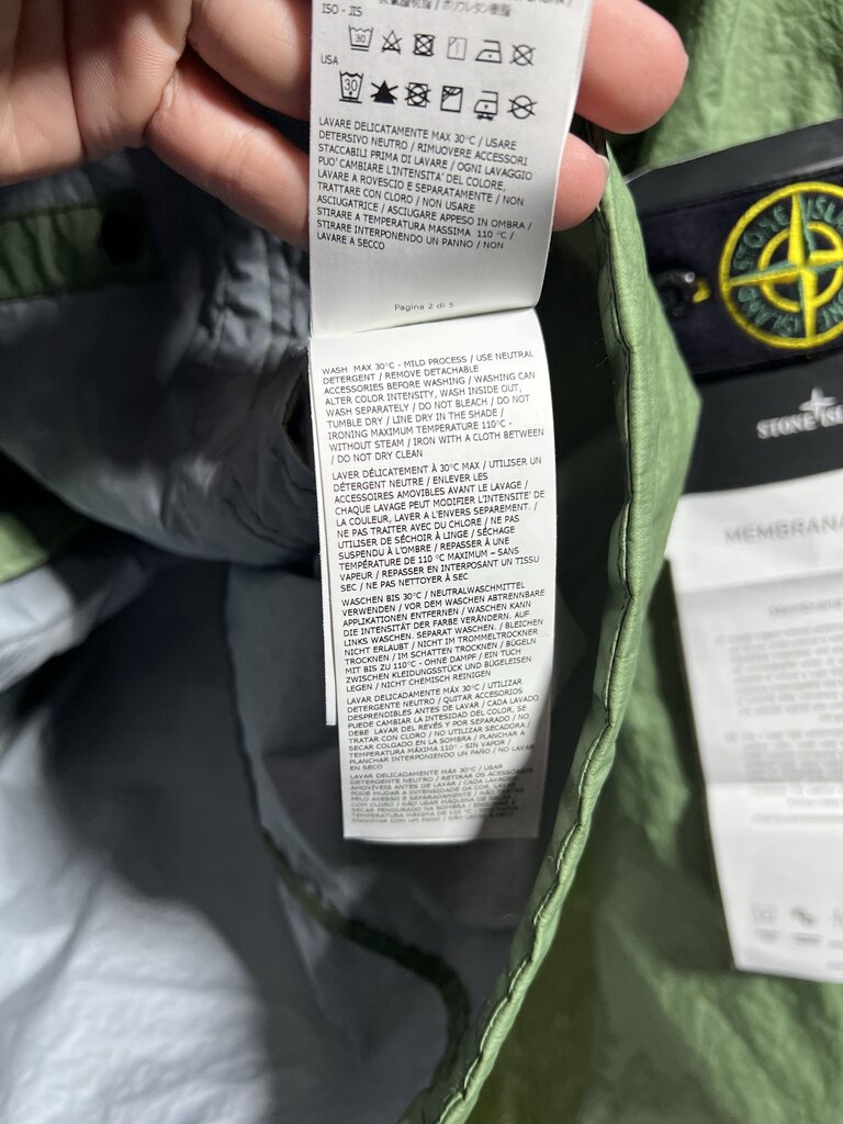 Stone Island Waxed Marina Jacket Sz. L