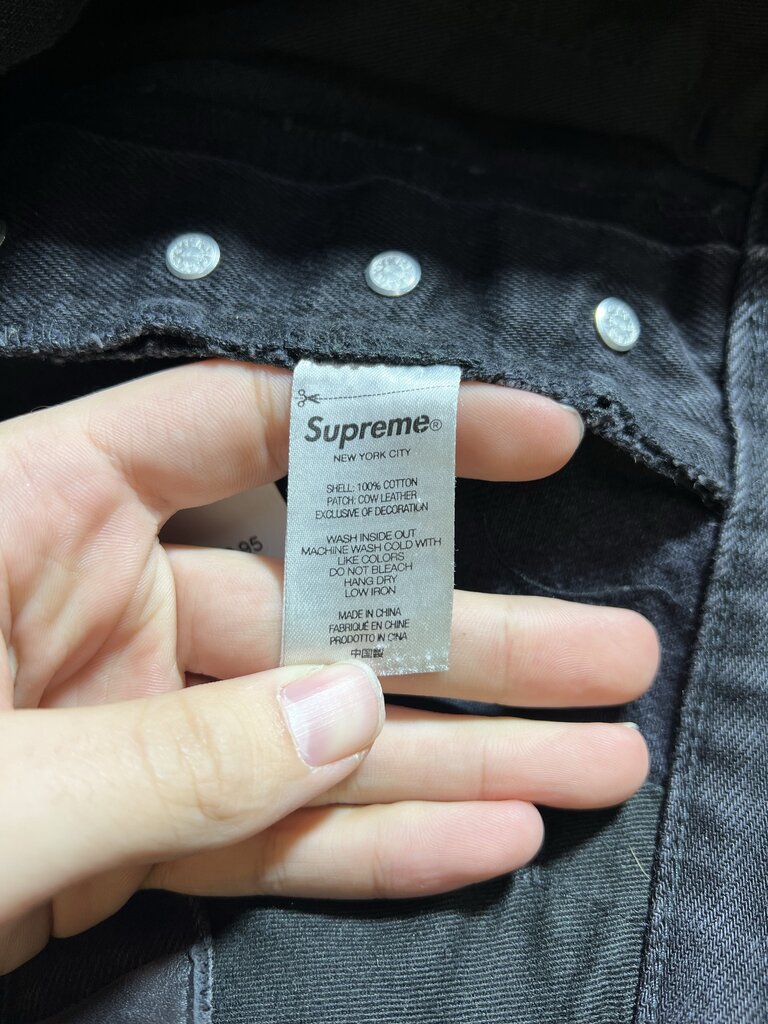 Supreme X B.B Simon Black Jeans Sz. 32