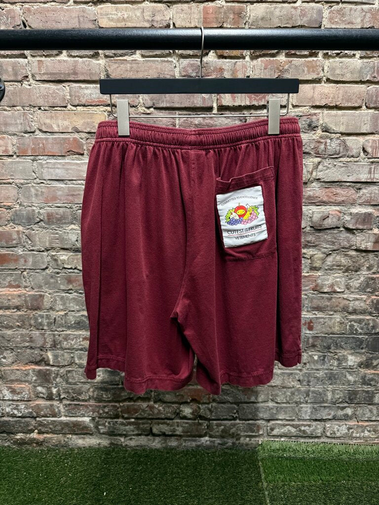 Vetements Fruit Of The Loom Shorts Sz. L