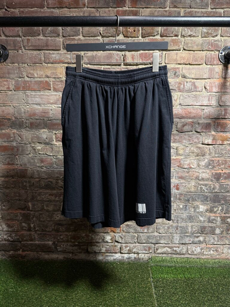 Vetements Barcode Black Shorts Sz. M