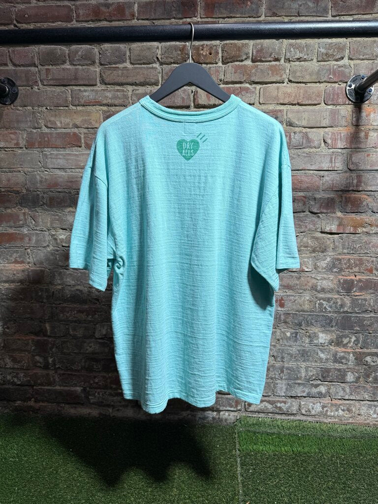Human Made Hearts Tee Blue Sz. XL