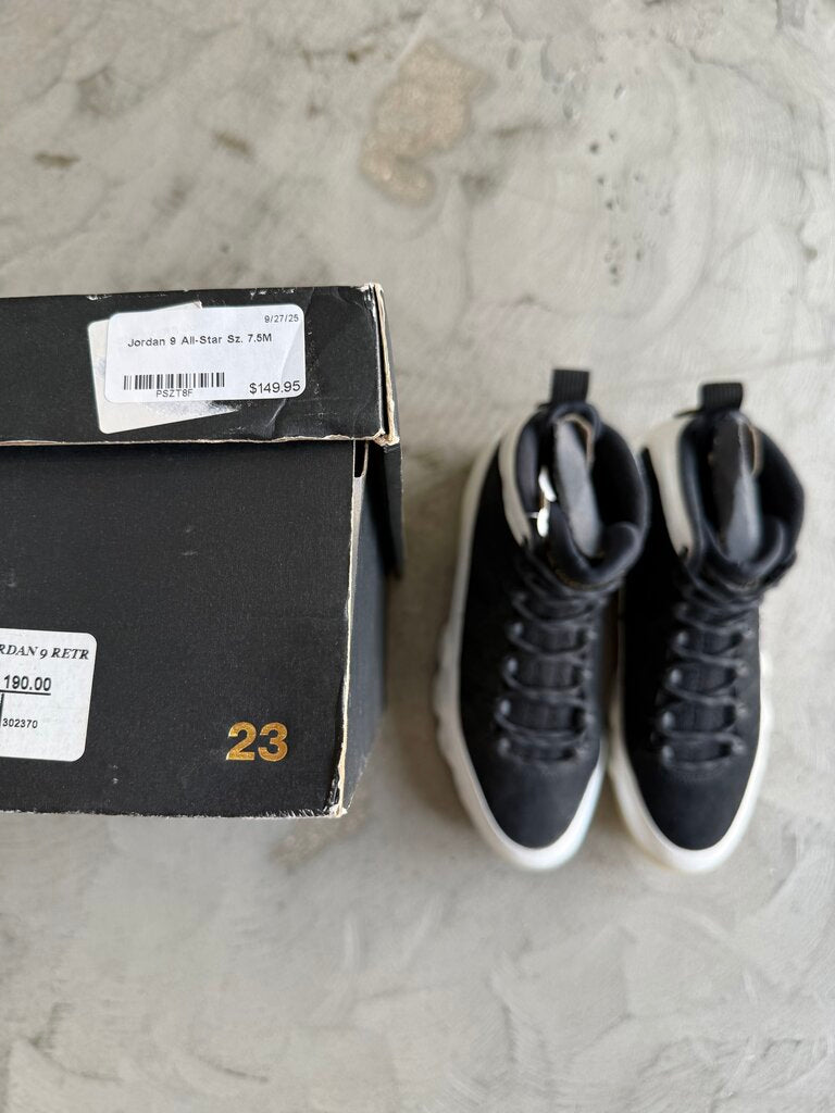 Jordan 9 All-Star Sz. 7.5M