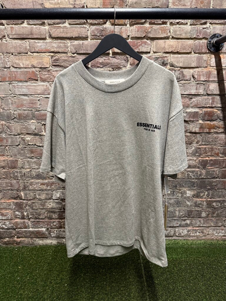 Essentials Oatmeal/Heather Tee Sz. S