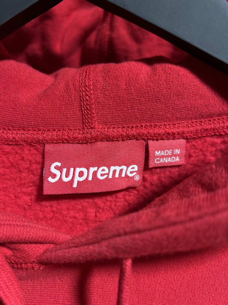 Supreme X Kaws Hoodie Red Sz. XL