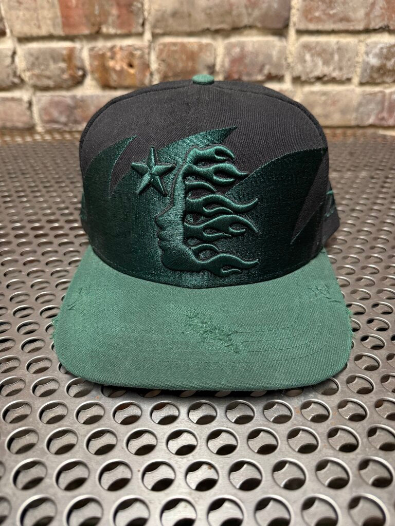 HellStar Worldwide SharkTooth Trucker Green/Black