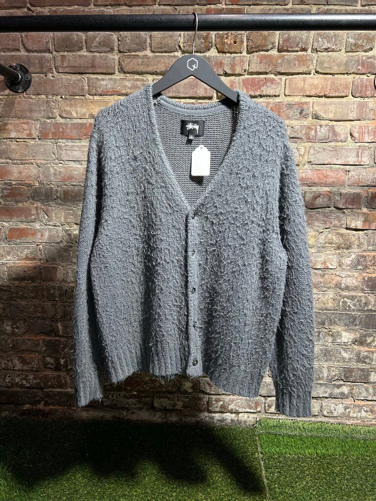 Stussy Shaggy Cardigan Sz. L