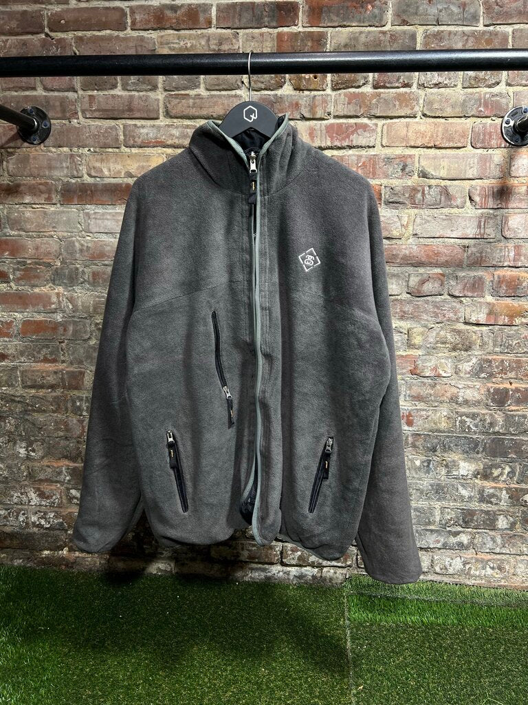 Stussy Black Reversible Sherpa Jacket Sz. L